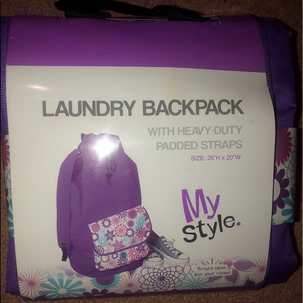 My Style Laundry Backpack & Accessory Holder